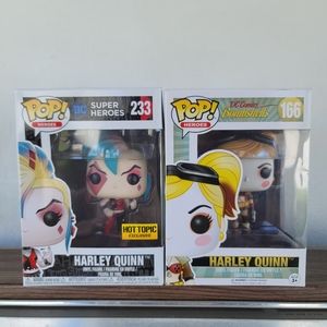 🚨 2 Harley Quinn Funko!
